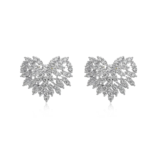 Orecchini CikOrefice Gioielli Donna in Argento Cubic Zirconia ENBWR01- - ENBWR01-